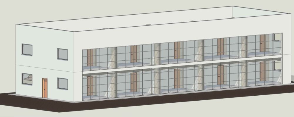 Revit for Architectural Design Essentials - Project: Two-Story Office Building