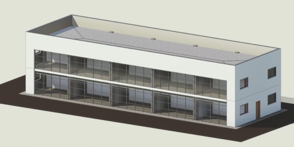 Revit for Architectural Design Essentials - Project: Two-Story Office Building