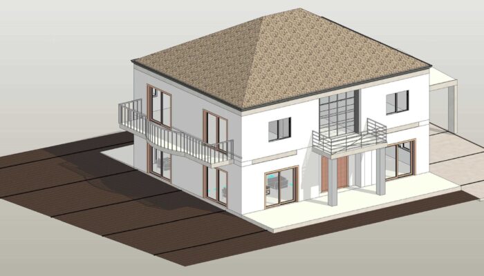 Revit for Architectural Design Essentials - Project: Two-Story House